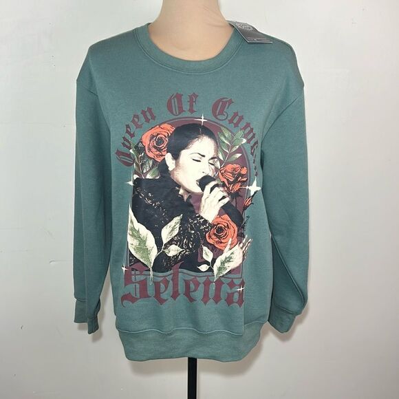 NWT Selena sweatshirt size medium - Picture 1 of 8